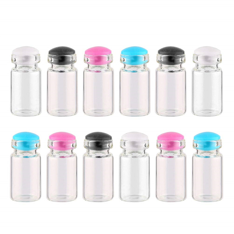 Art Craft Zoo - 1000x 0.5ml Mini Silicone Plug Vials
