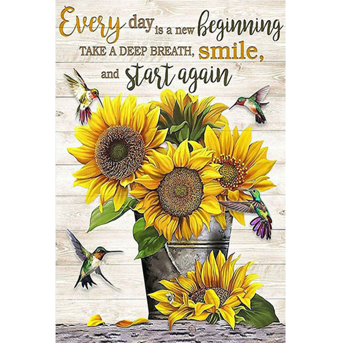 Art Craft Adult - A Sunflower Diamond Painting Set, DIY