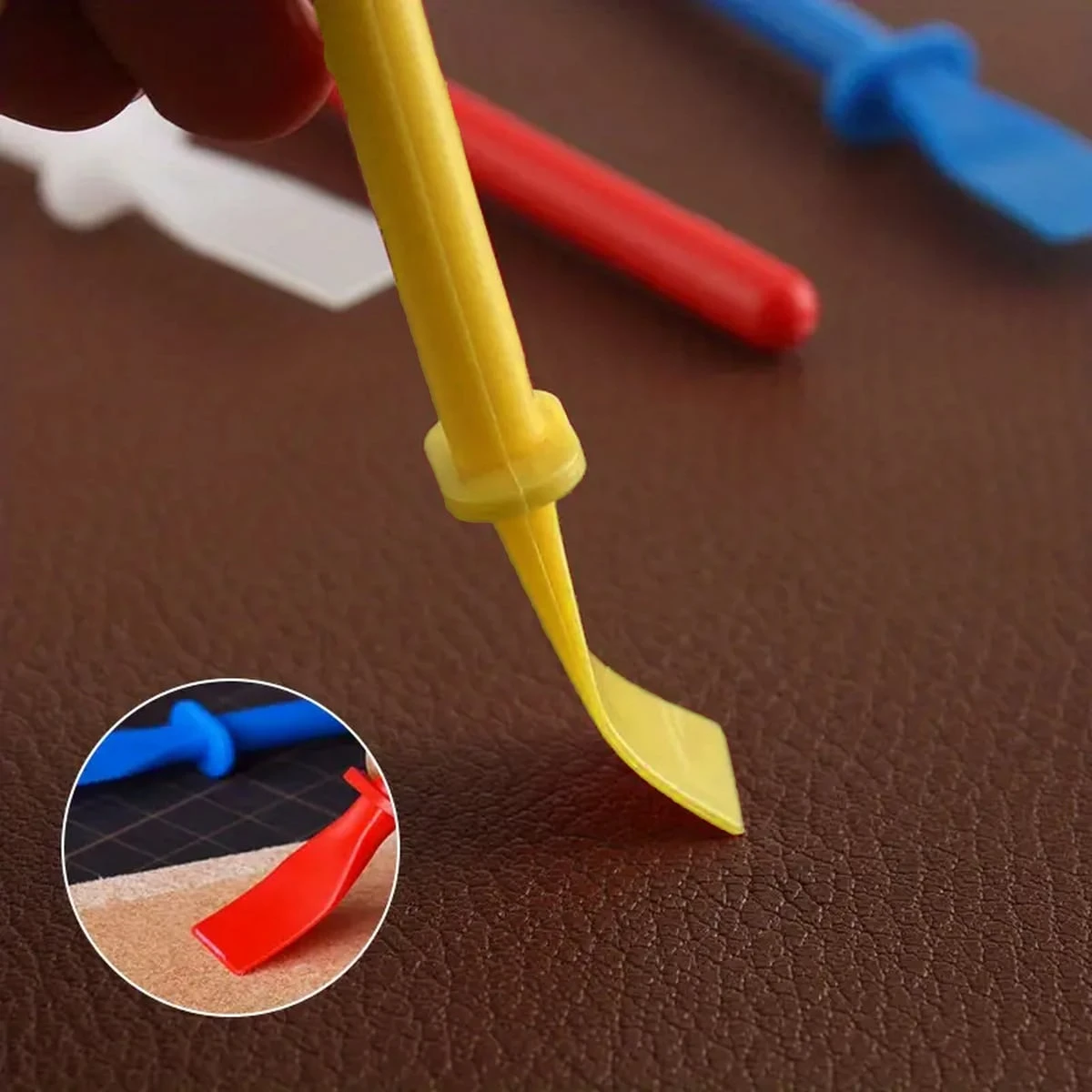 Art Craft Stick - Polypropylene Spatula with Painting Scraper, Glue