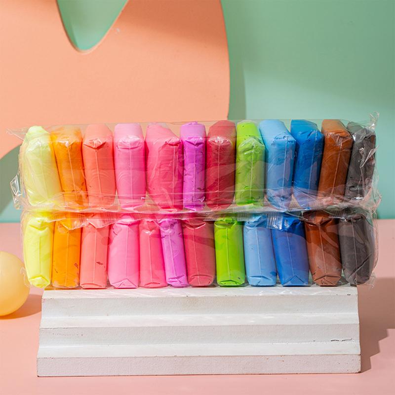 Air Dry Clay - Colored Clay Child Modelling Craft Children