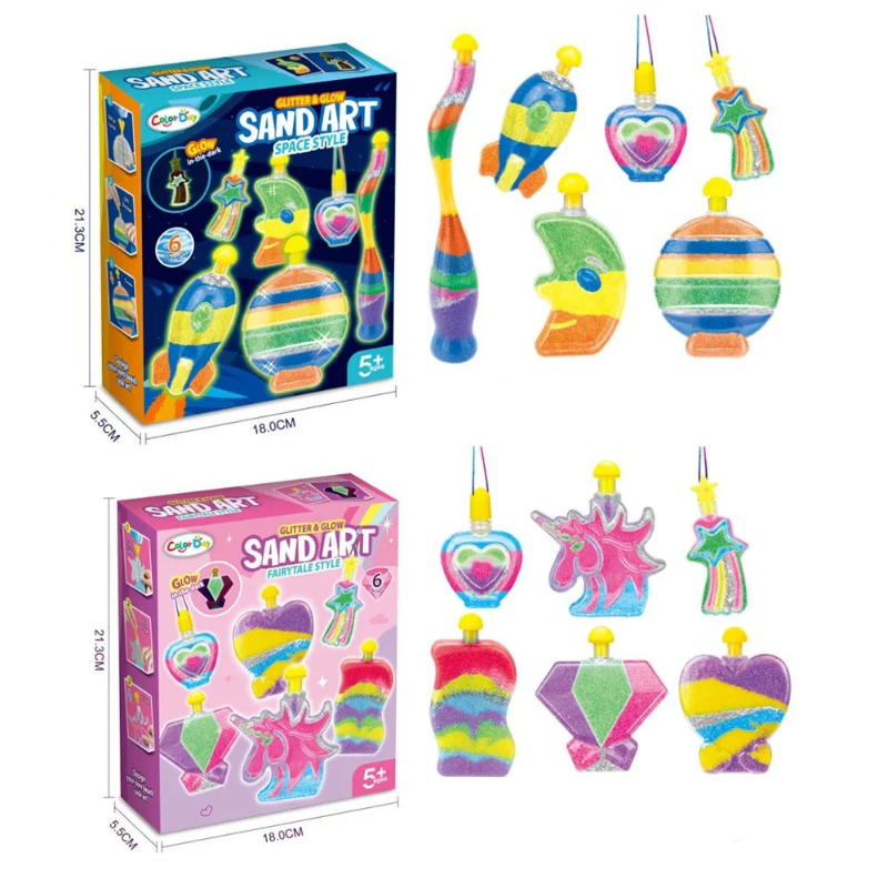 Art Craft House Making - Sand Art Kit for Kids: Make
