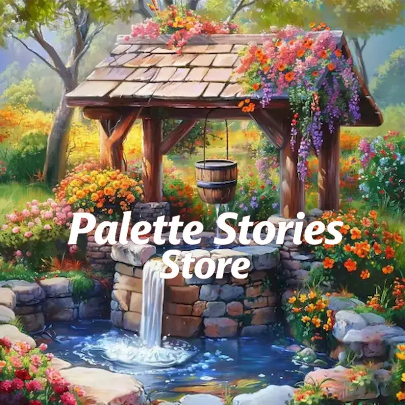 Art Craft Village - 1PCS Frameless Village Paint By Numbers