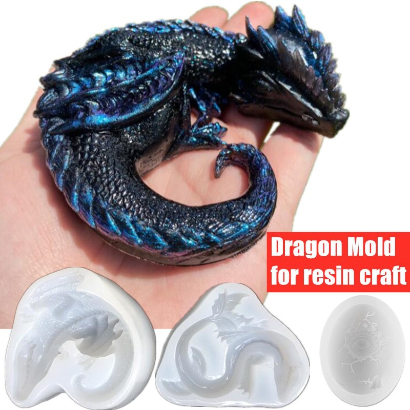 Dinosaur And Craft - 3 Styles Mirror Sleepy Dragon Dinosaur