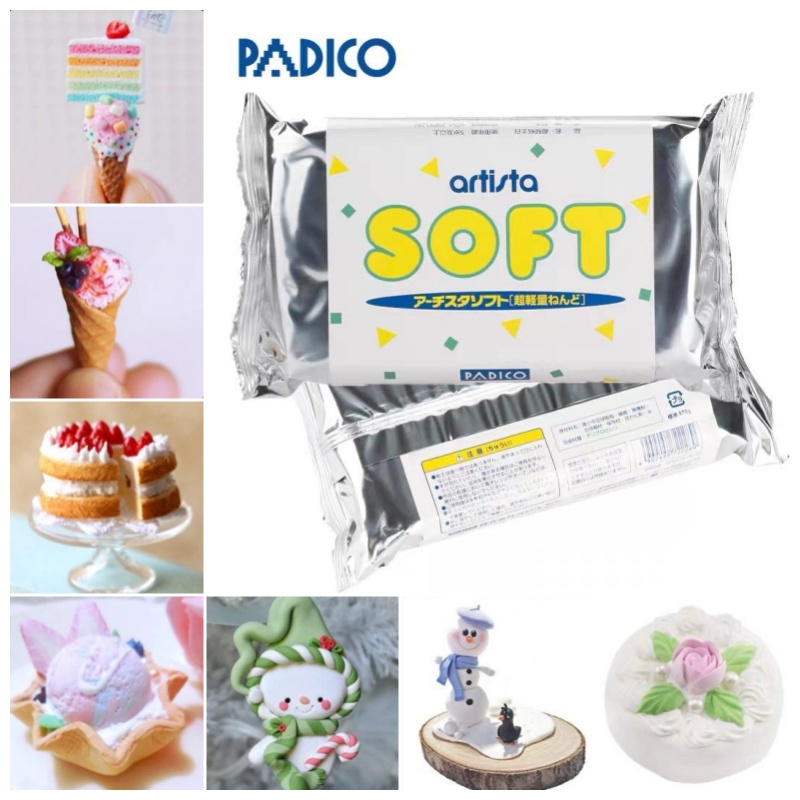 Air Dry Clay - Original Japan PADICO Artista SOFT Ultra‑Light