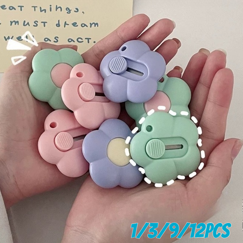 Art Craft Stationery - Cute Flower Art Utility Knife Kawaii