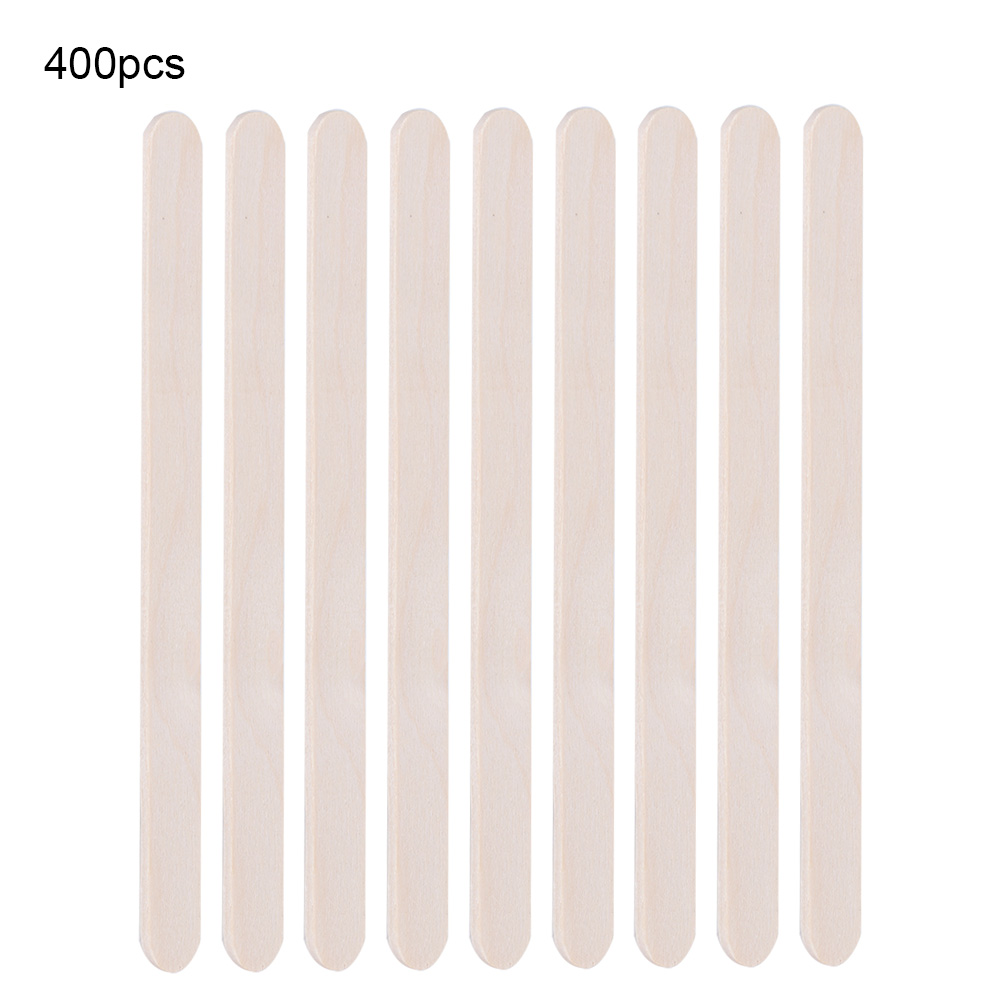 Art Craft Ice Cream - 400PCS Wooden Ice Cream Sticks Craft