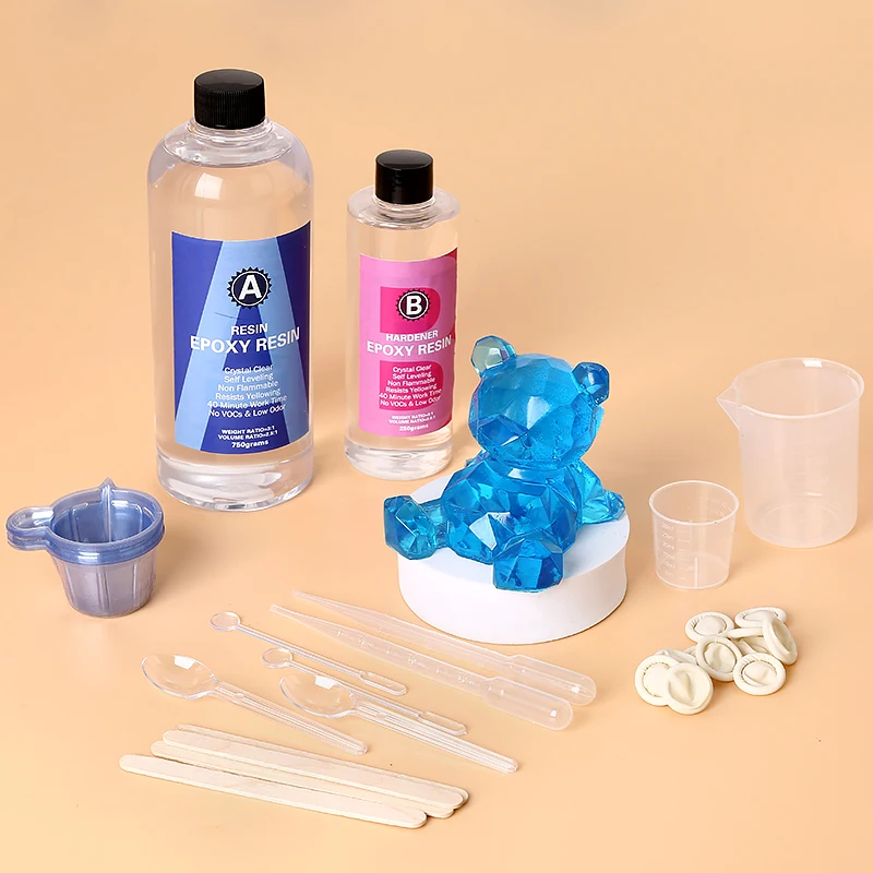 Art Craft Stick - Epoxy Resin Kit Crystal Clear Easy