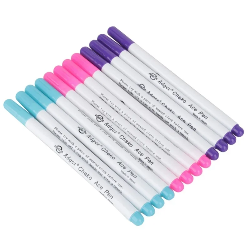 Illustration Marker Set - Water Soluble Disappearing Pen Stitch Marker