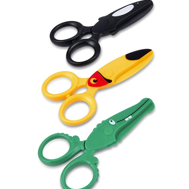 Art Craft For Preschoolers - Preschool Training Scissors,Children Safety Pre-School Safety