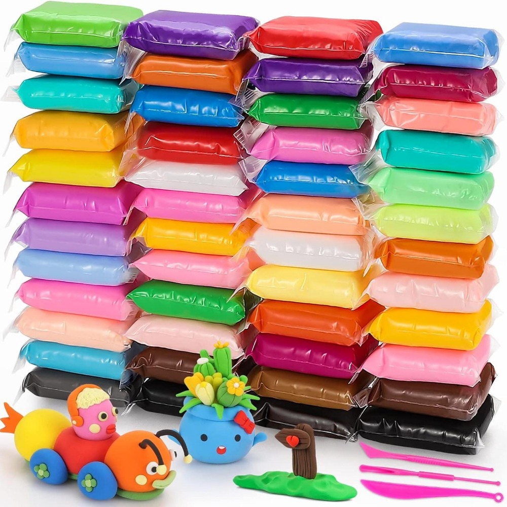 Air Dry Clay - 48 Colors Air Dry Clay Ultra