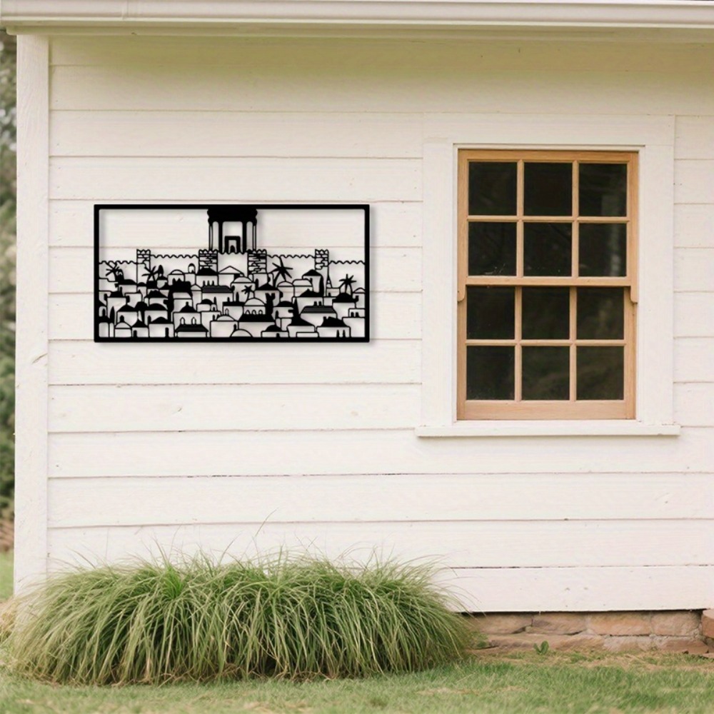 Art & Craft Tape - CIFBUY Metal Wall Art Jerusalem Mural