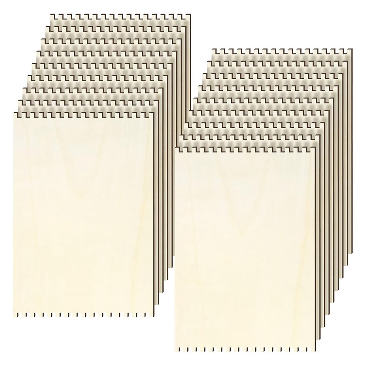 18 Pcs Beginners Wooden Notche - огляд і ціна Art Craft Adult