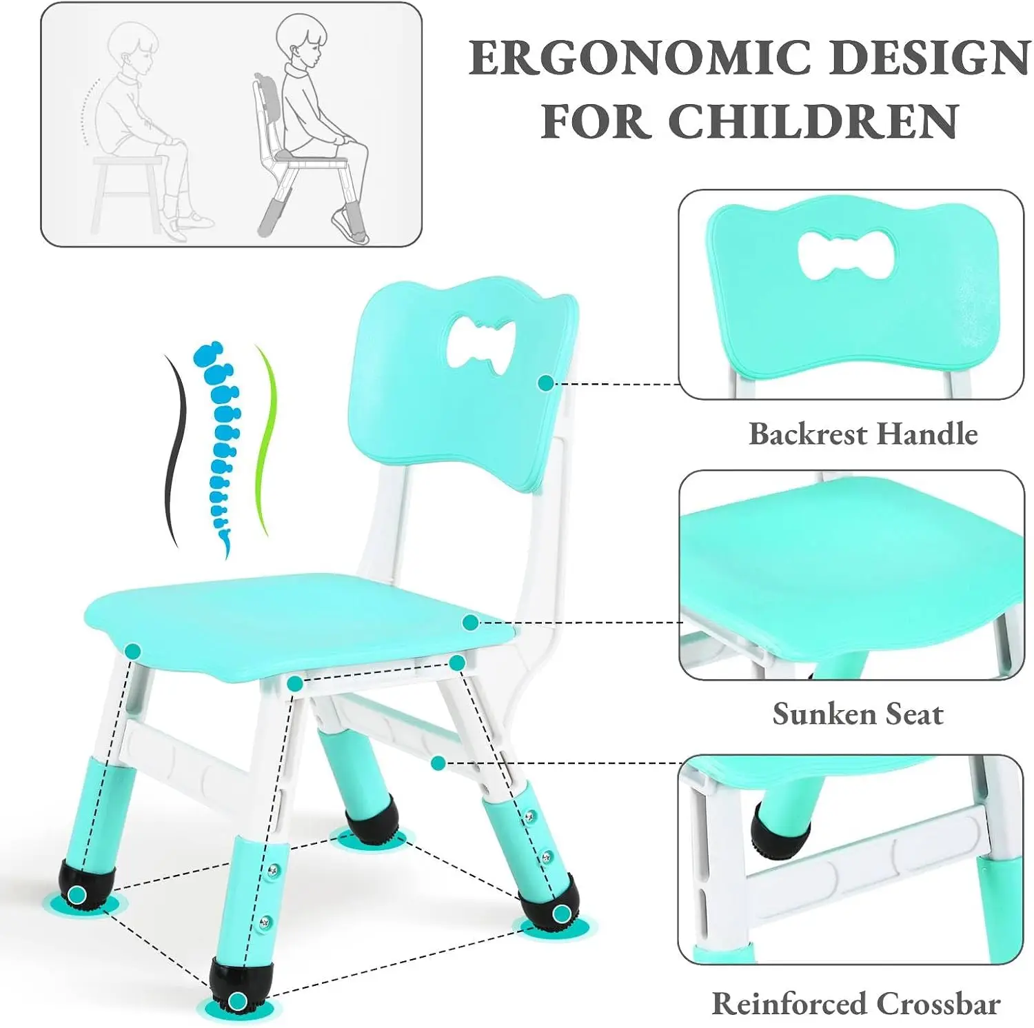 Kids Table and 6 Chairs Set, H - огляд і ціна Art Craft For Preschoolers