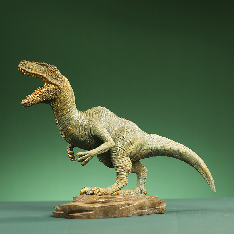 Painted Copper Dinosaur Raptor - огляд і ціна Dinosaur And Craft