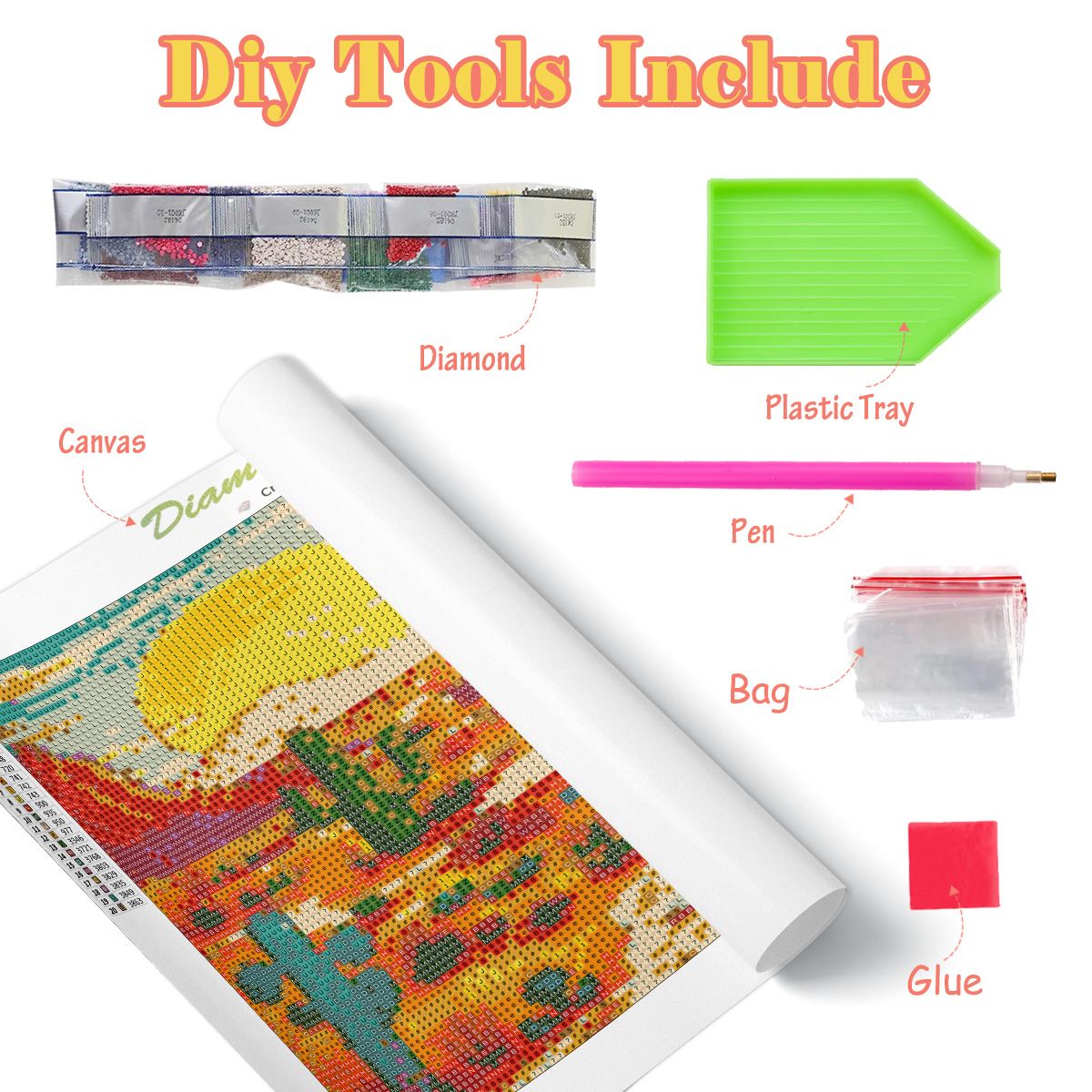 PhotoCustom Diy Full Round Dia - огляд і ціна Art And Craft Jungle