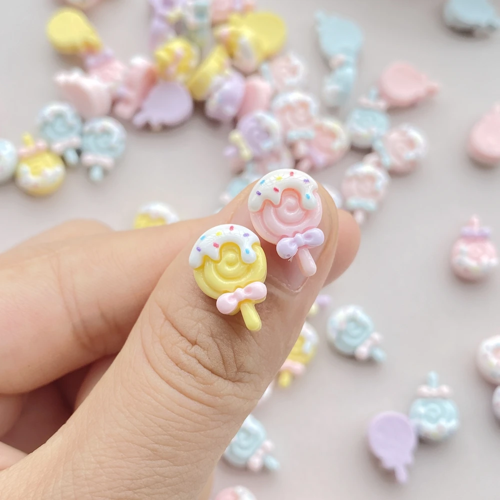 30pcs Resin Colorful 3D Mini L - огляд і ціна Art Craft Ice Cream