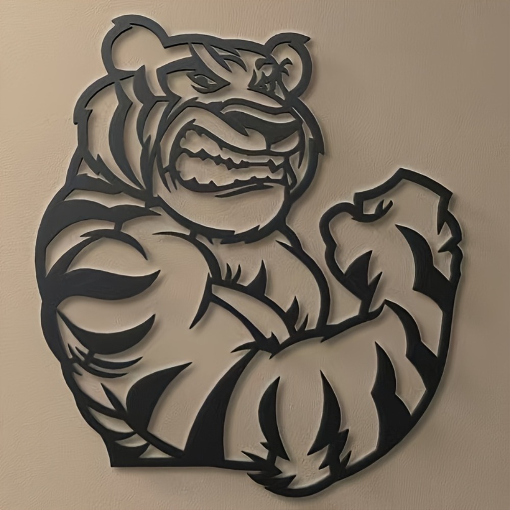 CIFBUY Metal Wall Art Tiger Ir - огляд і ціна Art And Craft Jungle