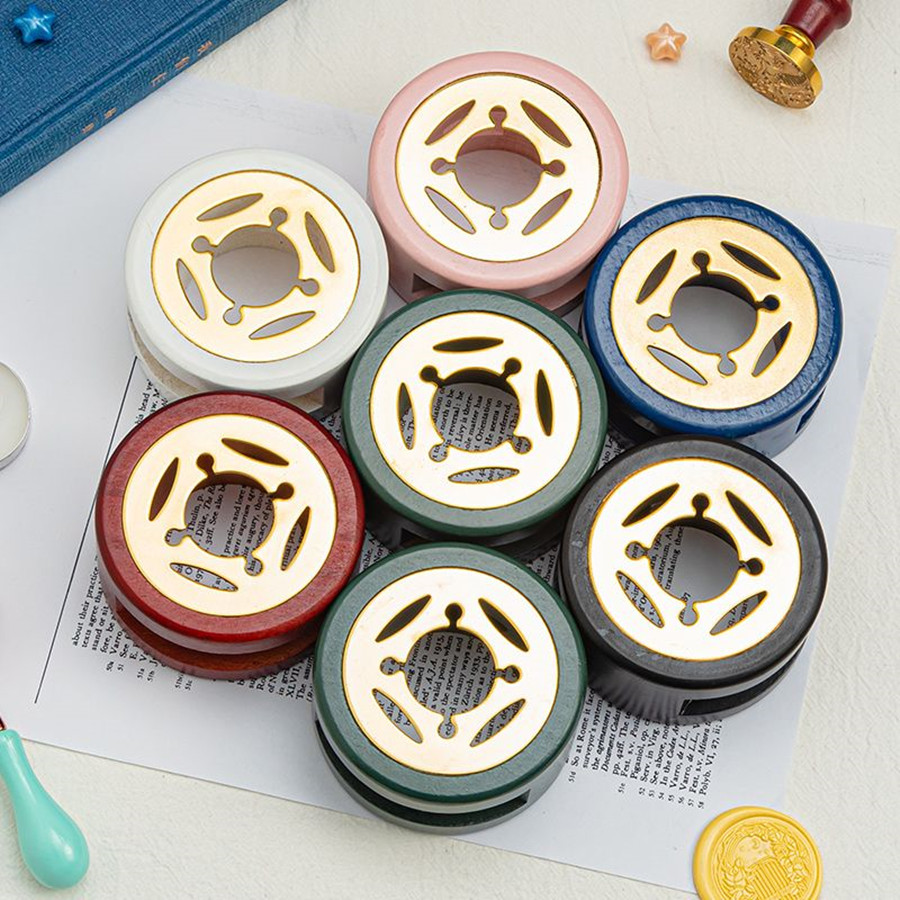 1set Wax Seal Warmer Kit, Wood - огляд і ціна Batik Wax Kit