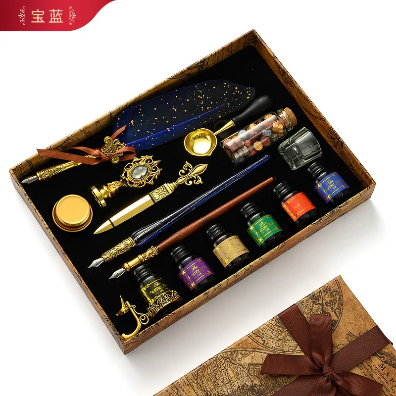 Antique Feather Dip Pen Kit Re - огляд і ціна Batik Wax Kit