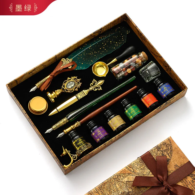 Antique Feather Dip Pen Kit Re - огляд і ціна Batik Wax Kit