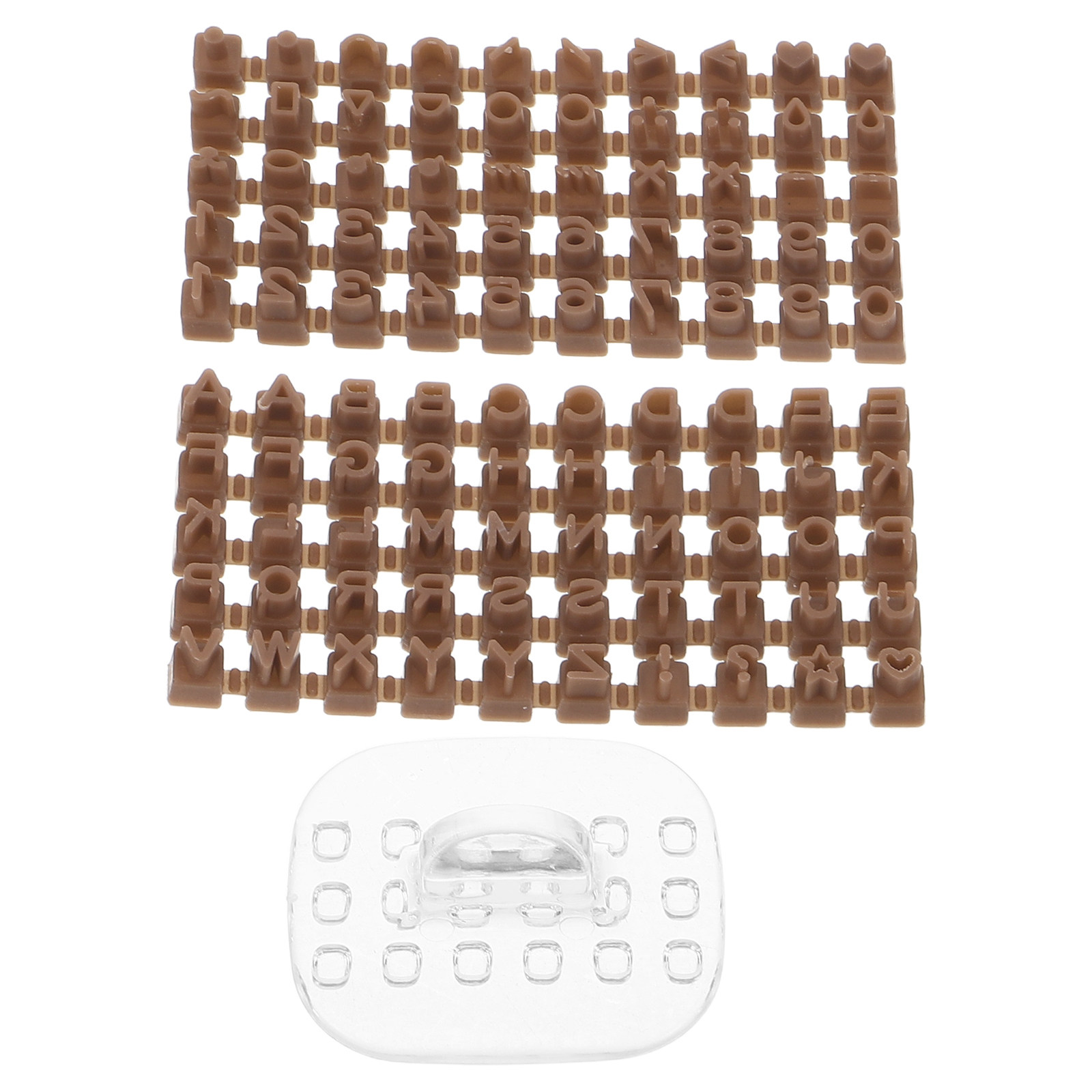 2Sets Clay Letter Stamps Alpha - огляд і ціна Air Dry Clay