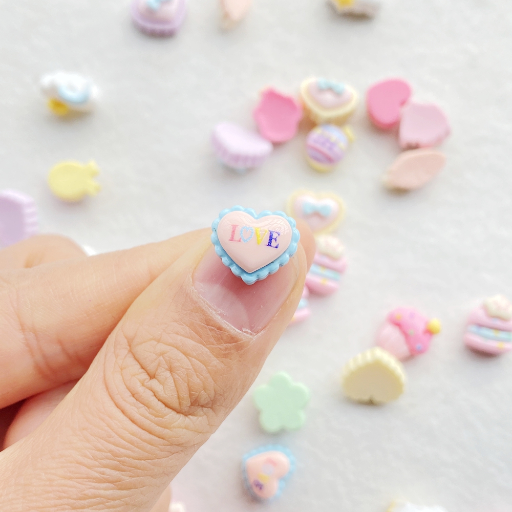 30pcs Resin Colorful 3D Cute S - огляд і ціна Art Craft Ice Cream