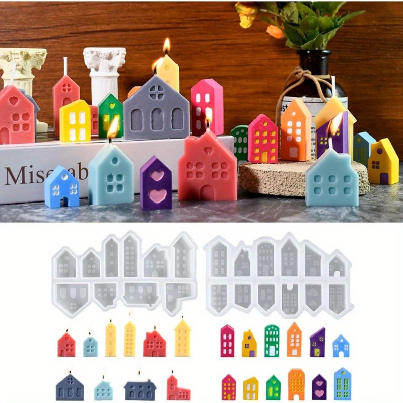 European-Style Christmas House - огляд і ціна Art Craft House Making