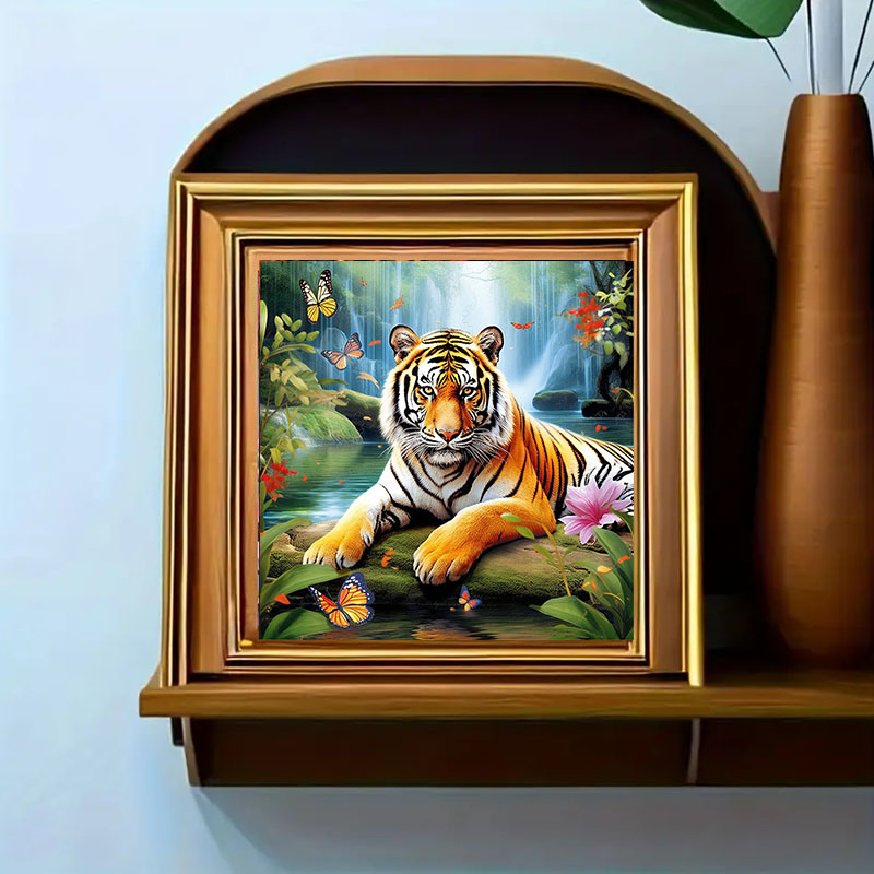 1 Set of Tiger King Diamond Pa - огляд і ціна Art Craft Adult