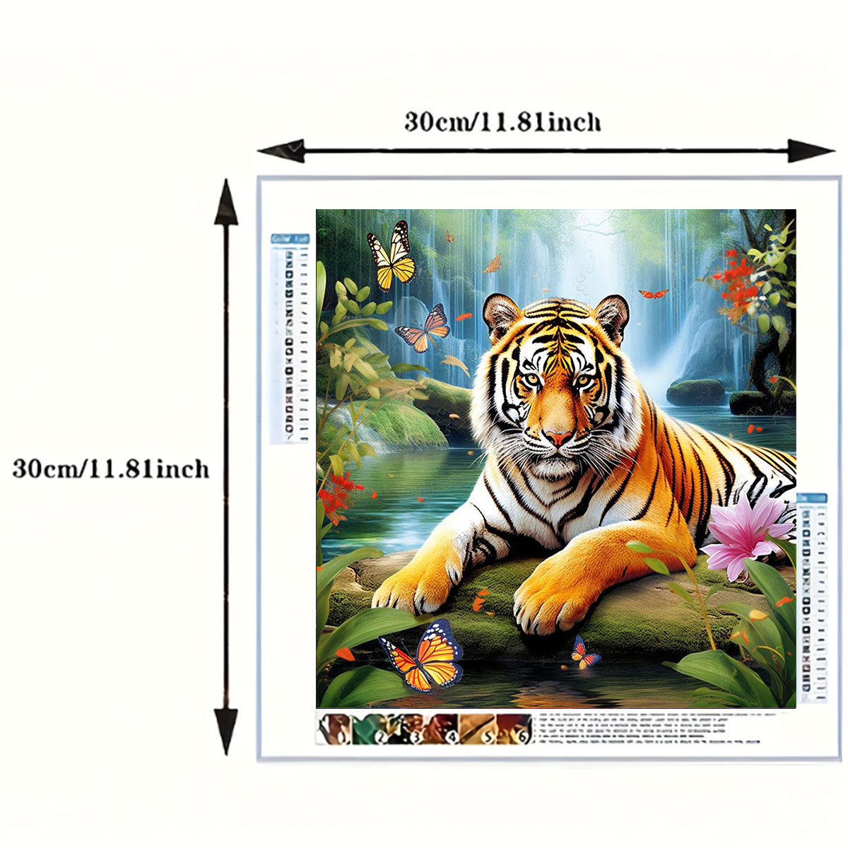1 Set of Tiger King Diamond Pa - огляд і ціна Art Craft Adult