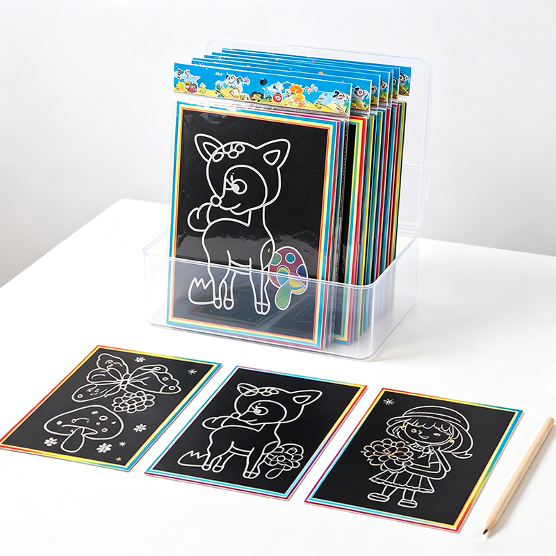 10/15/20Sheet Small Scratch Ar - огляд і ціна Art Craft Stationery
