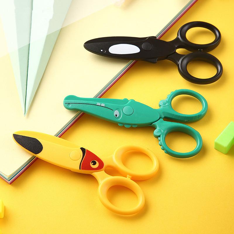 3Pcs Kids Plastic Scissors Cut - огляд і ціна Art Craft For Preschoolers