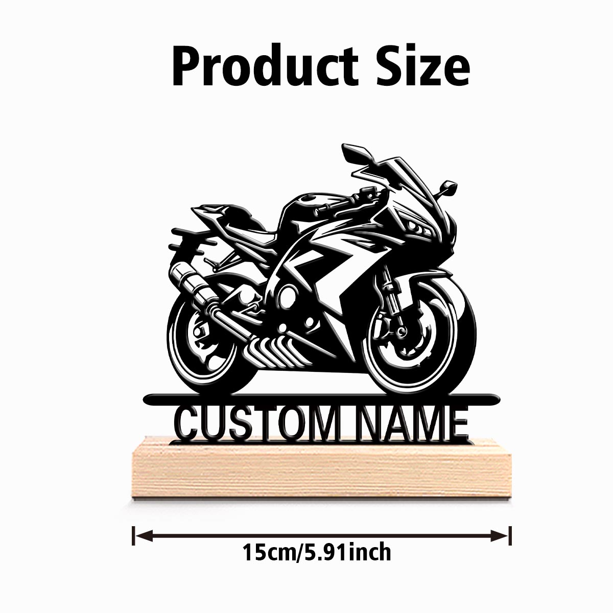 1pc Abstract cool motorcycle C - огляд і ціна Art Craft Usa