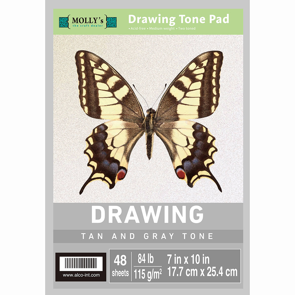 7x10 Inch Drawing Tone Pad PK4 - огляд і ціна Art Craft Stationery
