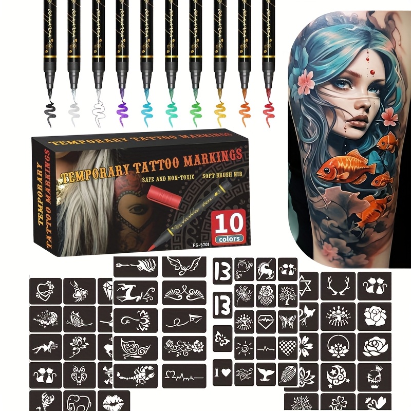 Temporary tattoo marker set wi - огляд і ціна Illustration Marker Set