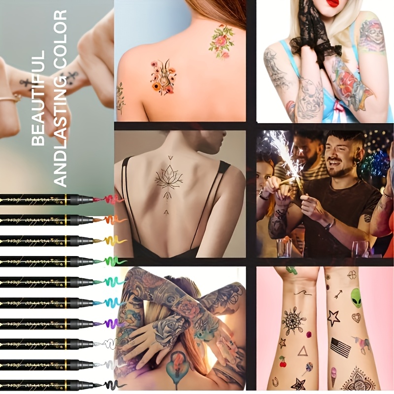 Temporary tattoo marker set wi - огляд і ціна Illustration Marker Set