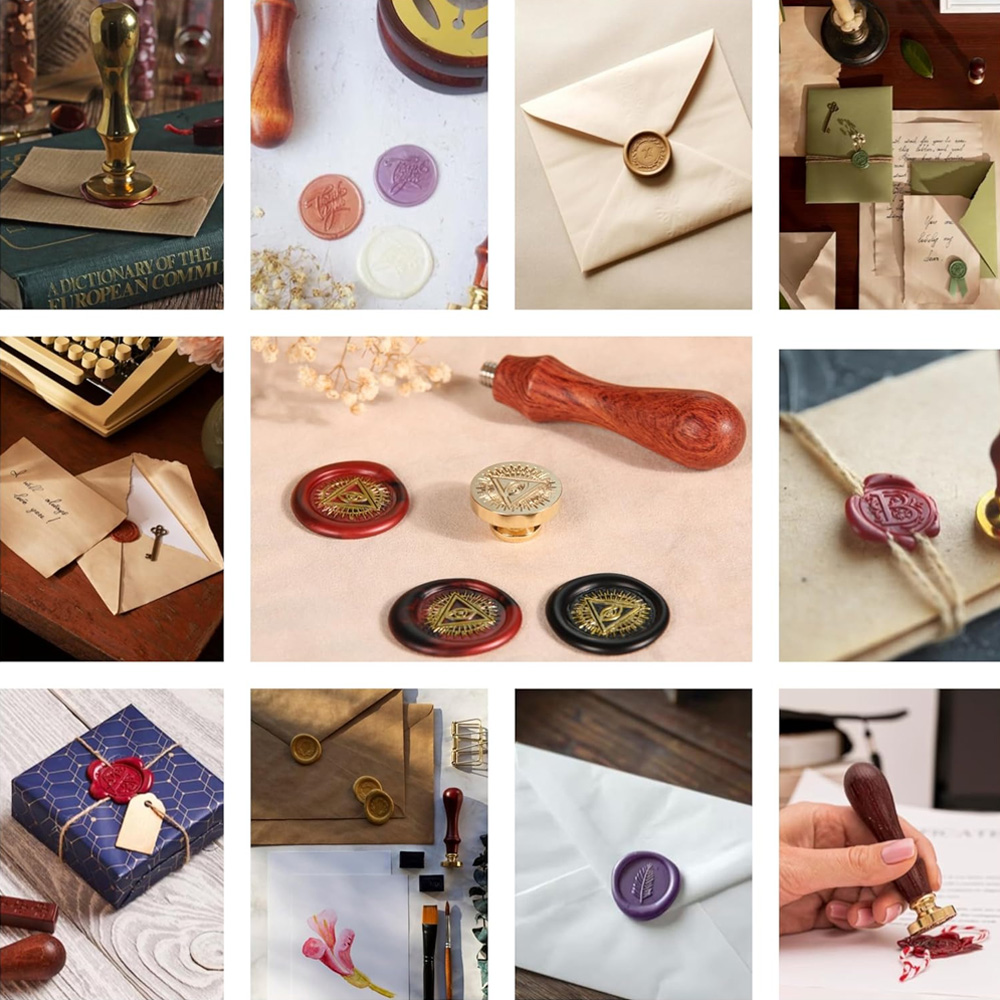 Custom Wax Seal Stamp,Personal - огляд і ціна Batik Wax Kit