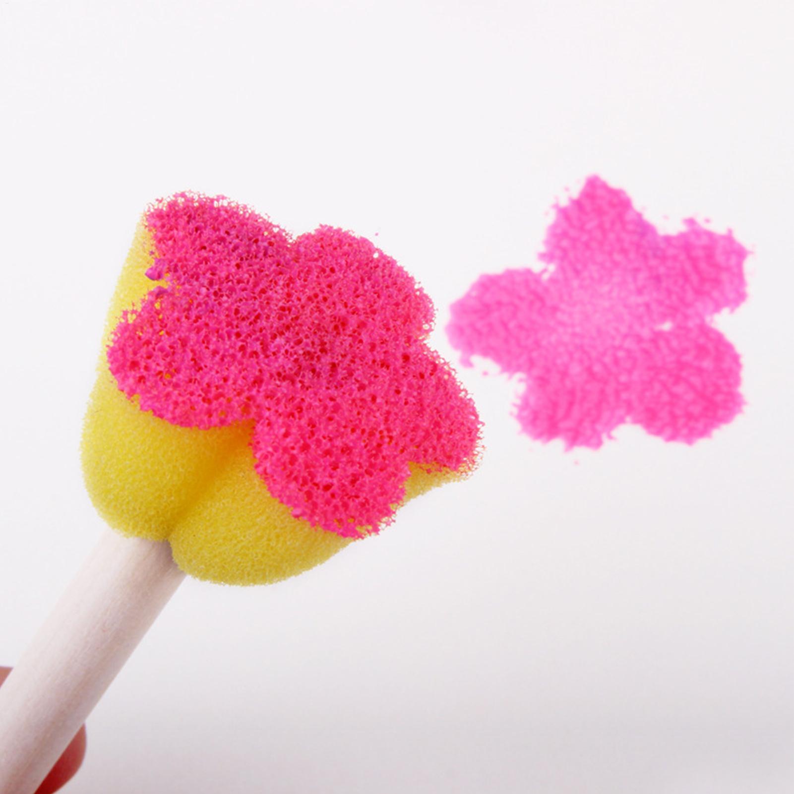 5PCS Reusable Kids Paint Spong - огляд і ціна Art Craft For Preschoolers