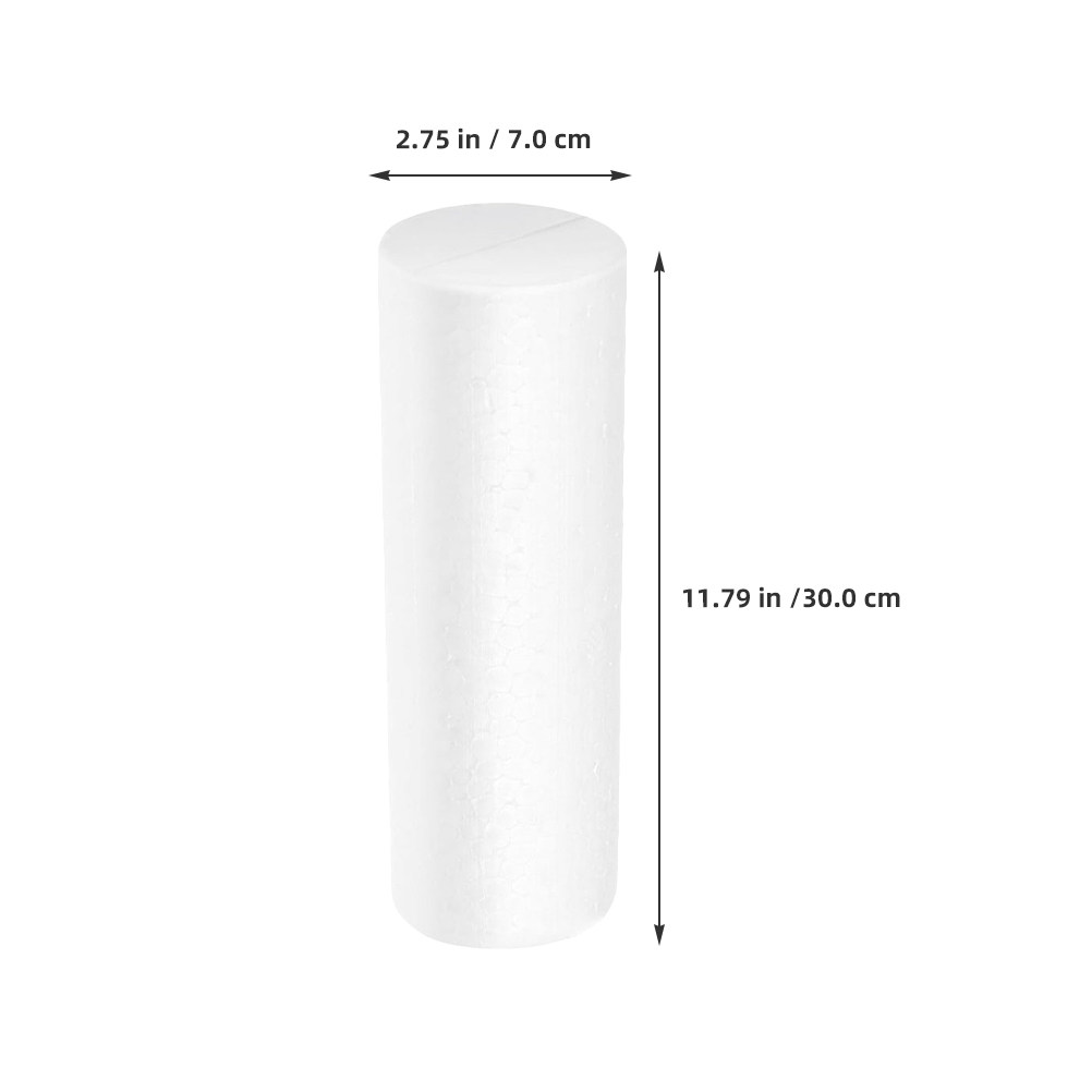 6Pcs Foam Cylinder 30x7cm Stur - огляд і ціна Art Craft Stick