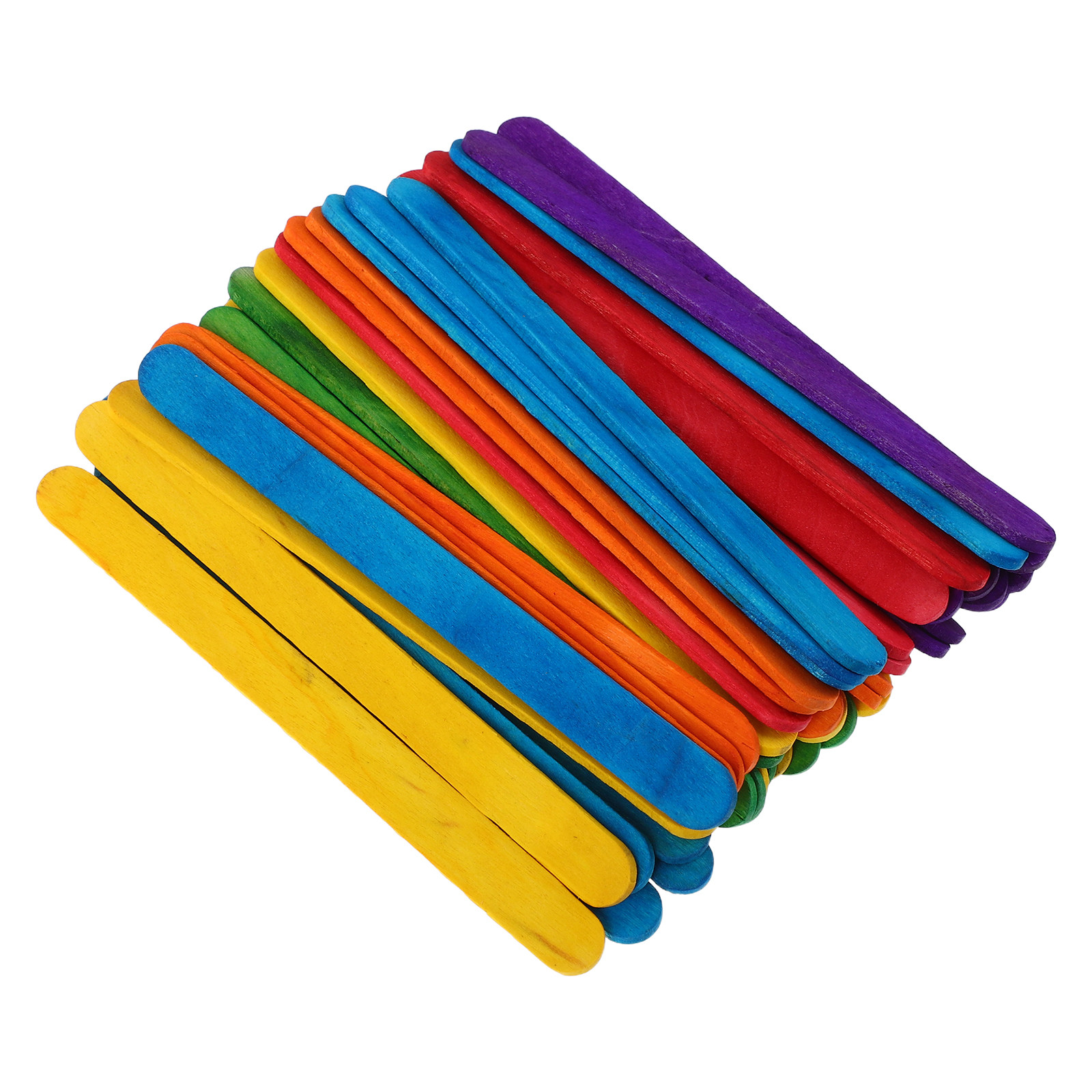 500Pcs Vivid Colored Wood Craf - огляд і ціна Art Craft Stick