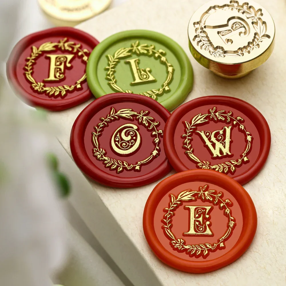 Flower wreath Letter Wax Seal  - огляд і ціна Batik Wax Kit