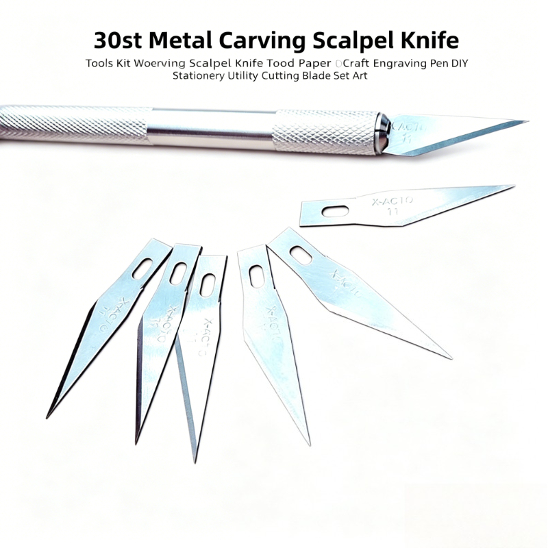 30Set Engraving Scalpel Knife  - огляд і ціна Art Craft Stationery