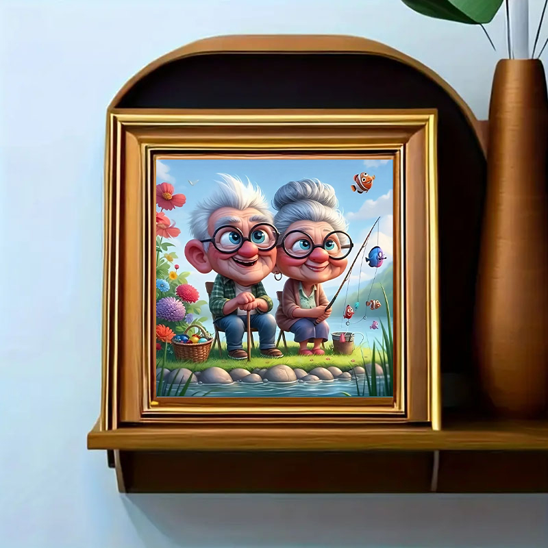 Grandparents Fishing Diamond P - огляд і ціна Art Craft Adult