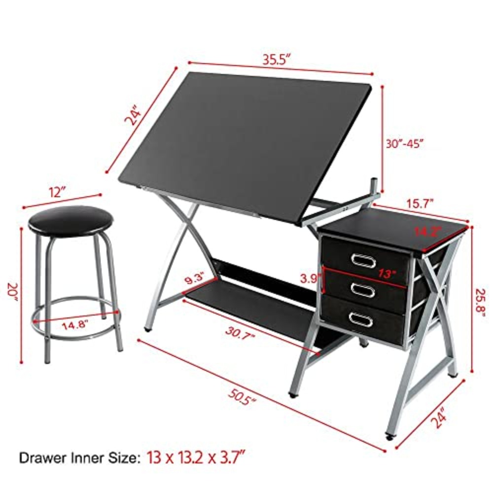 Drafting Tables, Draft Drawing - огляд і ціна Art Craft Usa