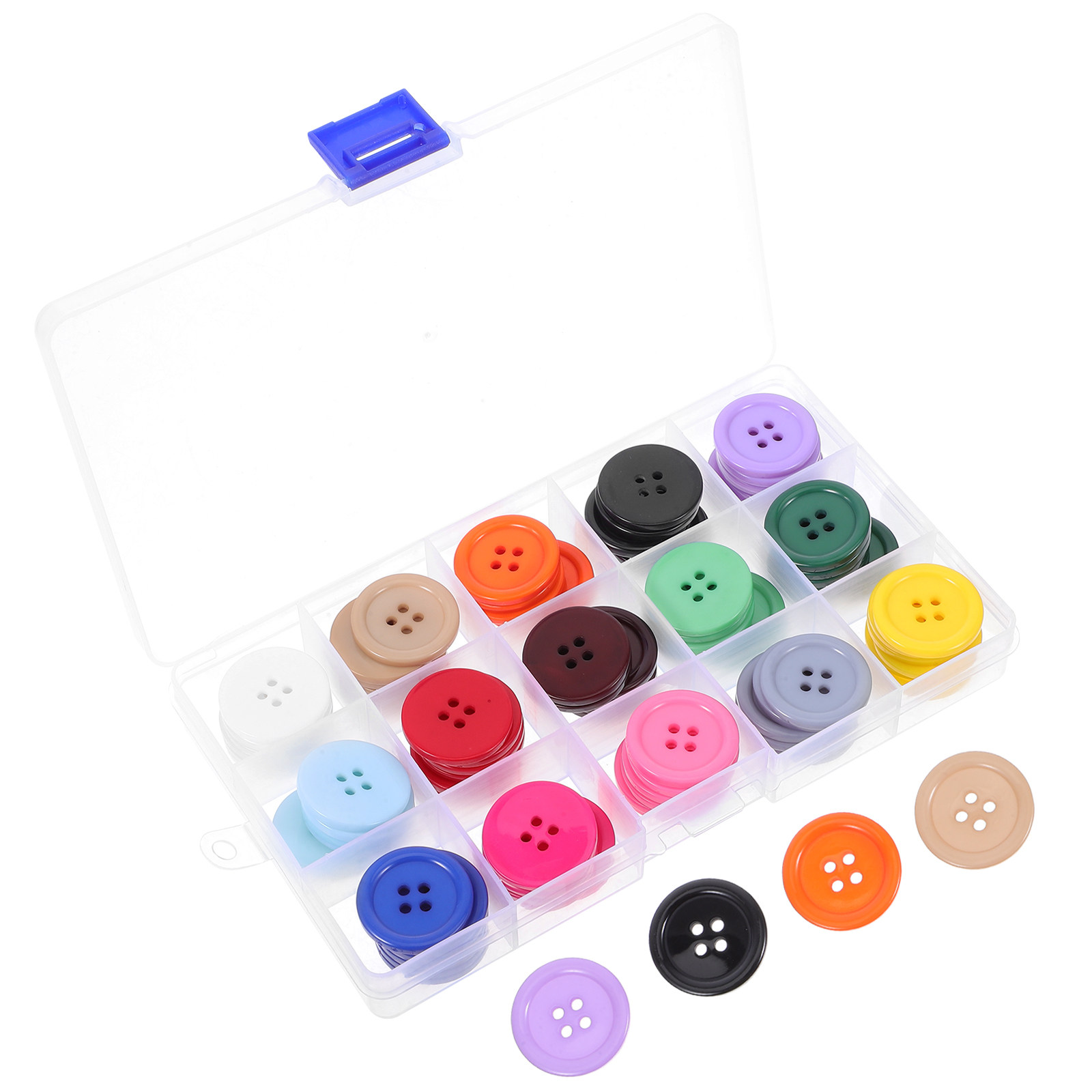 90Pcs Colorful Resin Buttons A - огляд і ціна Art Craft For Preschoolers