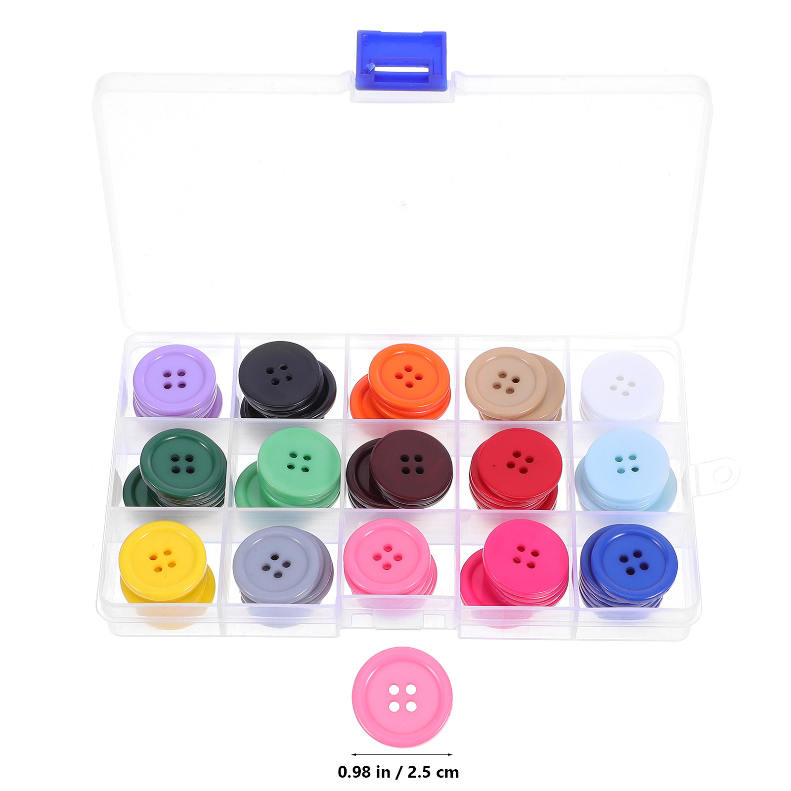 90Pcs Colorful Resin Buttons A - огляд і ціна Art Craft For Preschoolers