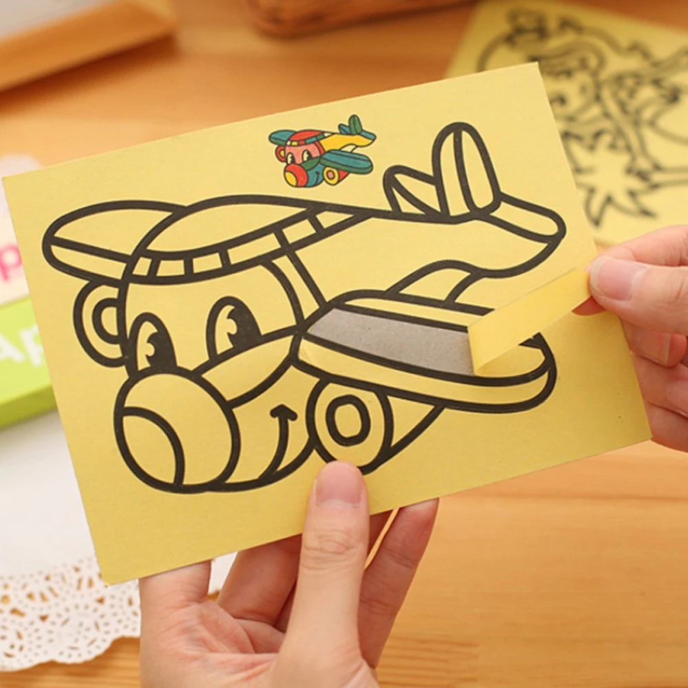 Childrens DIY Sand Art Kit Car - огляд і ціна Art Craft For Preschoolers