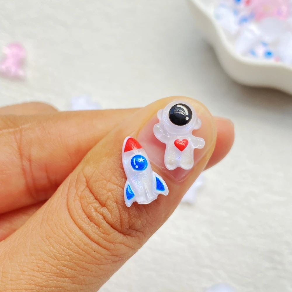 250pcs Mixed Resin Mini Cartoo - огляд і ціна Art And Craft Rocket