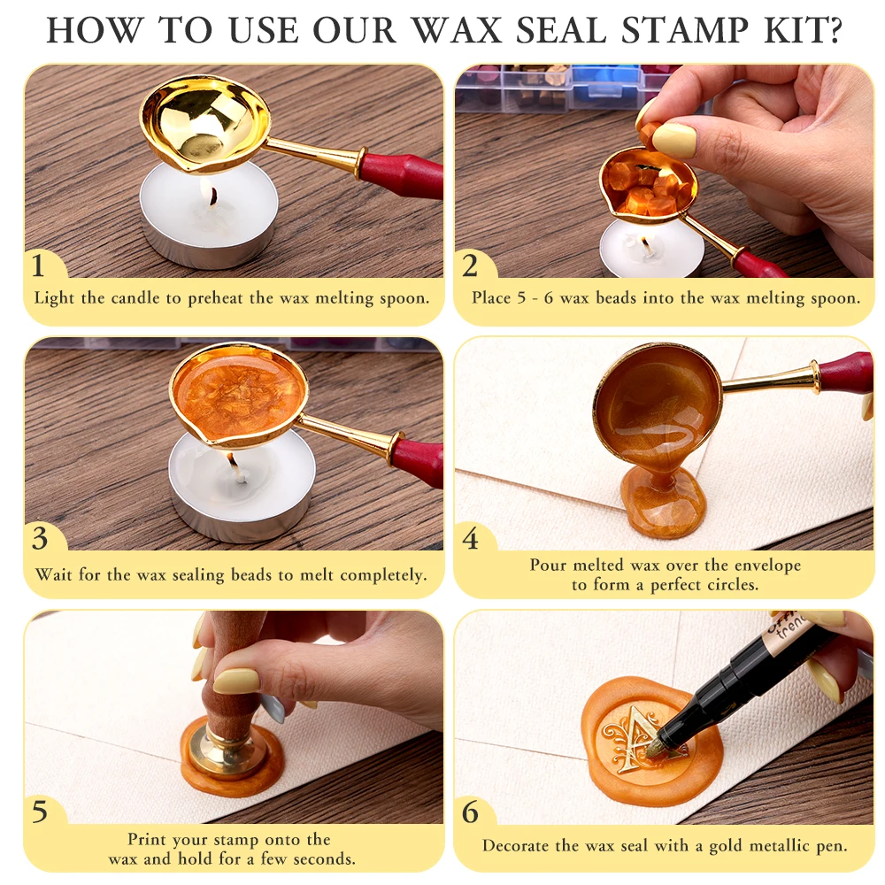 Colorful Sealing Wax Kit Alpha - огляд і ціна Batik Wax Kit