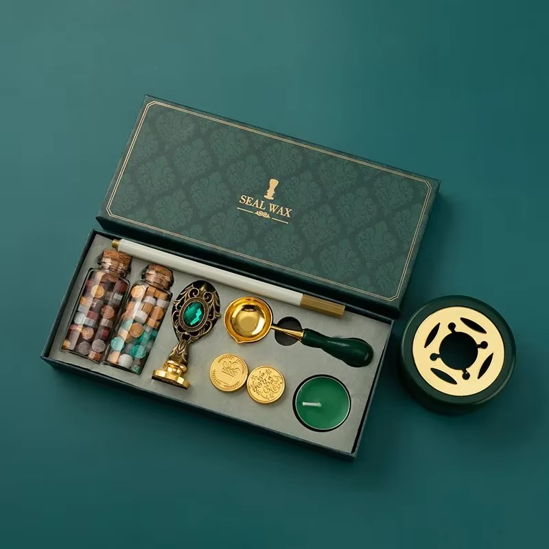 Wax Seal Stamp Set Vintage Kit - огляд і ціна Batik Wax Kit