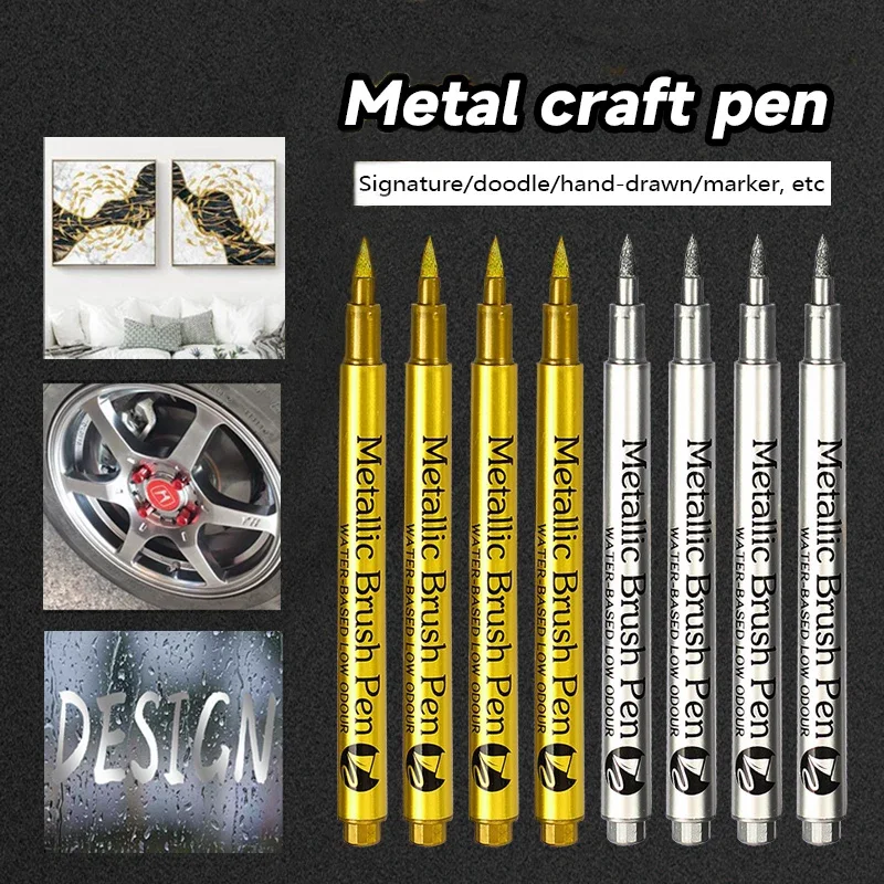 4/6pcs Waterproof Permanent Me - огляд і ціна Illustration Marker Set